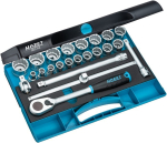 Dopsleutelset dubbel zeskant Hazet 900AZ