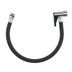 Slang met autokraanhendelaansluiting Lengte 40 cm, G 1/4, stijf Standaard handpomp