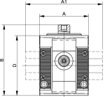 Druckregler Serie Syntesi BG 1, ohne Buchsen, p1 = max. 15 bar ohne Manometer