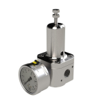 Druckregler, mit Sekundärentlüftung G 3/4, Regelber. 0,5 - 8 bar Edelstahl 1.4404