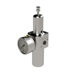 Edelstahl- Filterregler G 1/2, Regelbereich 1,0 - 17 bar Edelstahl 1.4404