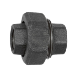 Verschlussstopfen 4-kant Rp 1.1/2" Rp 1.1/2" Temperguss schwarz
