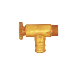 Ablassventil Messing, Eckform AG 1/8 mit Tülle für Schlauch