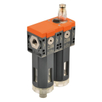 Filters en olieverversers Syntesi-serie BG G µm, p1 = max. 10 bar RA volledig automatisch