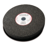 Normalkorund-Schleifscheibe 200x25x20 mm grau / K80 Optimum