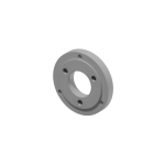 Futterflansch Ø 125 mm D240/D280/TU2506/ TU2807 mit 3 Befestigungslöchern Optimum