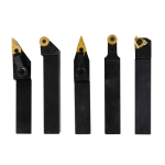 Drehmeissel mit Wendeplatten 5-teilig 16 mm in Alu Box Optimum