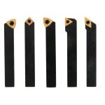 Drehmeissel Satz 10 mm 5-teilig in Alu Box Optimum
