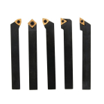 Drehmeissel Satz 12 mm 5-teilig in Alu Box Optimum