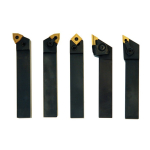 Drehmeissel Satz 20 mm 5-teilig in Alu Box Optimum