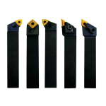 Drehmeissel Satz 25 mm 5-teilig in Alu Box Optimum
