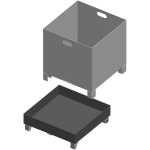 Werkstukcontainer voor BMBS / HMBS Metallkraft 3640062