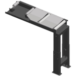 Verbindende rollenbaan 1000x290 mm Metallkraft 3649221