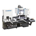Metallbandsäge 2-Säulen, vollautomatisch Metallkraft HMBS 340 CNC-DG-X