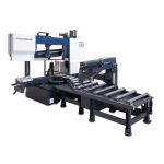 Metallbandsäge 2-Säulen, vollautomatisch Metallkraft HMBS 540 CNC X DG 2000 HOR.