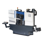 Metallbandsäge 2-Säulen, vollautomatisch Metallkraft HMBS 440 CNC X CALIBER