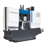 Metallbandsäge 2-Säulen, vollautomatisch Metallkraft HMBS 540 CNC X CALIBER