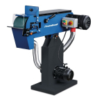 Metalen bandslijpmachine Schuren van oppervlakken, randen, afronden Metallkraft MBSM 150-20 AS