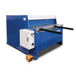 Tafelblechschere motorisch Metallkraft MTBS 1255-40 E