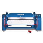 Schwenkbiegemaschine motorisch Metallkraft MSBM 2020-40 PRO SH