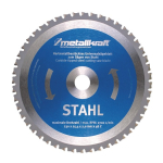 Sägeblatt für Stahl, Ø 230x2,0x25,4 mm Metallkraft 3850231