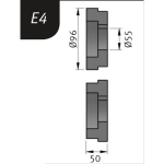 Biegerollen Typ E4 für SBM 250-25E Metallkraft 3880714