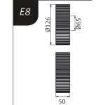 Biegerollen Typ E8 für SBM 300-40 E Metallkraft 3880728
