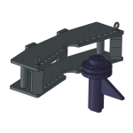 Biegerahmen & Gegenhalter zu HBP 30 & 40 Metallkraft 3888350