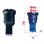 Vierkant-Stempel Nr. 3 Ø27,0 mm Metallkraft 3889527,0