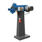 Metalen bandslijpmachine 400 V Metallkraft MBSM 100-140-2