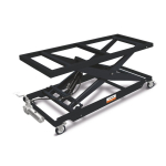 Heftafel met platformonderstel mobiel & in hoogte verstelbaar Unicraft HT 600