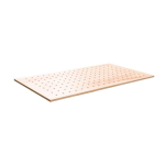 Geperforeerd werkblad Beuken multiplex, 1250 x 800 mm voor HT 300 S Unicraft