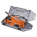 Karosserierichtsatz, hydraulisch für KFZ im stabilen Kunststoffkoffer mit Rollen Unicraft HKRS 1001