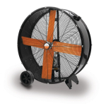 Ventilator, mobiel mobiel, volledig metalen ontwerp Unicraft MV 1000-2