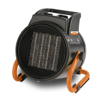 Elektrische verwarming geeft snel warmte Unicraft EHG 2 P