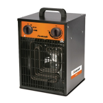 Elektrische verwarming geeft snel warmte Unicraft EHG 5