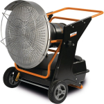 Dieselverwarming, infrarood Voor snelle plaatselijke warmtestraling Unicraft IDHG 40