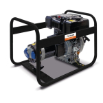 Stroomgenerator Diesel, synchroon Unicraft PG-D 650 SR