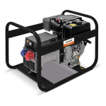 Stroomgenerator Diesel, synchroon Unicraft PG-D 600 TR