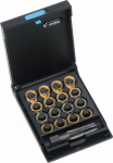 Reparatursatz Zündkerzengewinde M 14x1,25, 16 Buchsen SP 9,5 - 17,5mm V-Coil-Kit 16-4