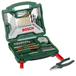 X-Line Set, 70-tlg inkl. Zange Bosch 2.607.017.197