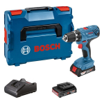 Akku Bohrschrauber GSR 18V-21 2x 2,0 Ah Akku + Ladegerät in L-Boxx Bosch 0.601.9H1.00A