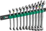 Ringmaulratschensatz Magnetleiste SW 8-19 mm 11 tlg. in Tasche Wera 9630 Jocker 6000