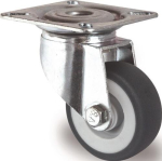 Lenkrolle Ø 75 mm grau Tragfähigkeit 75 kg Tecwerk 276016