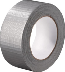 Gewebeband, silber L=50 Meter B=48 mm L=50 m Tecwerk 353654
