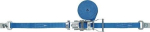 Zurrgurt DIN 12195-2 Länge 4 m Breite 25 mm, LC U 1500 daN Ratsche&Haken&Sicherung Tecwerk 365131