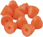 Ersatzstöpsel zu Art.-Nr. 4000370293 PU-Stöpsel, EN352-2 SNR=24dB, orange 5 Paar im Polybeutel Tecwerk 370294