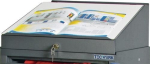Schreibpultaufsatz 272/91x500x500 mm anthrazitgrau, Tecwerk 425928