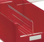 Längsteiler passend für MK 3 Z, glasklar 10er Beutel, Tecwerk 453858