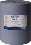 Putztuch 2-lagig 380x360 mm, volumengeprägt blau Tecwerk 469240